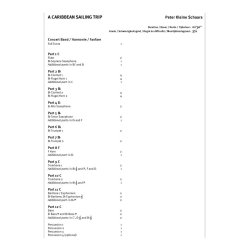 A Caribbean Sailing Trip